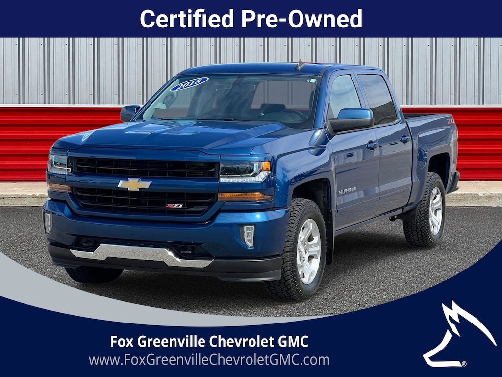 Used 2018 Chevrolet Silverado 1500 LT Truck Crew Cab