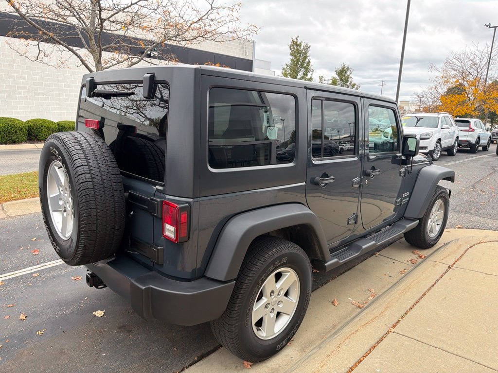 Used 2018 Jeep Wrangler JK Unlimited Sport 4x4 SUV