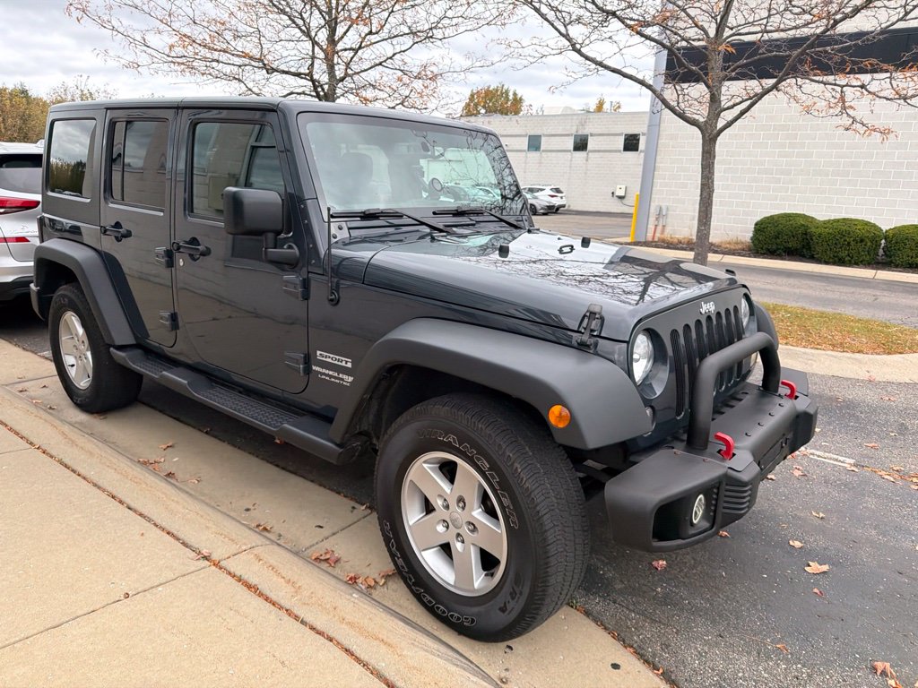 Used 2018 Jeep Wrangler JK Unlimited Sport 4x4 SUV