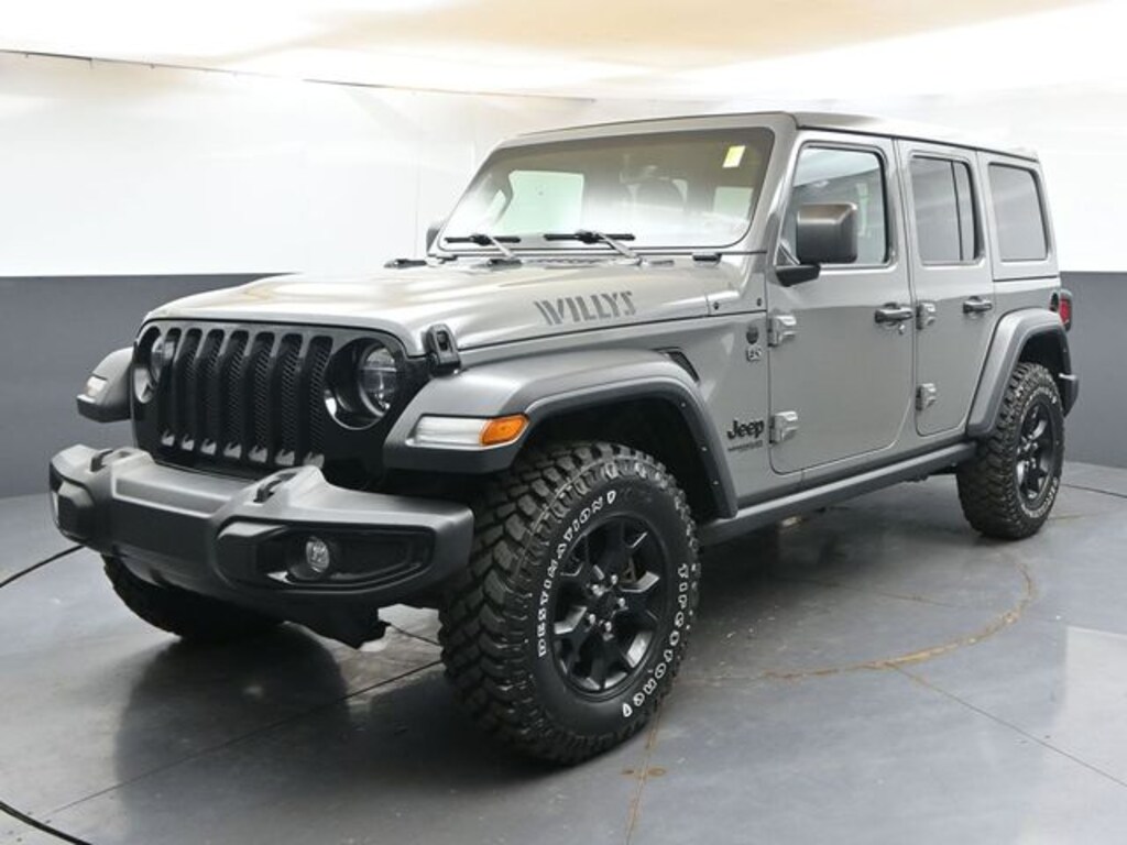Used 2021 Jeep Wrangler Unlimited Willys SUV