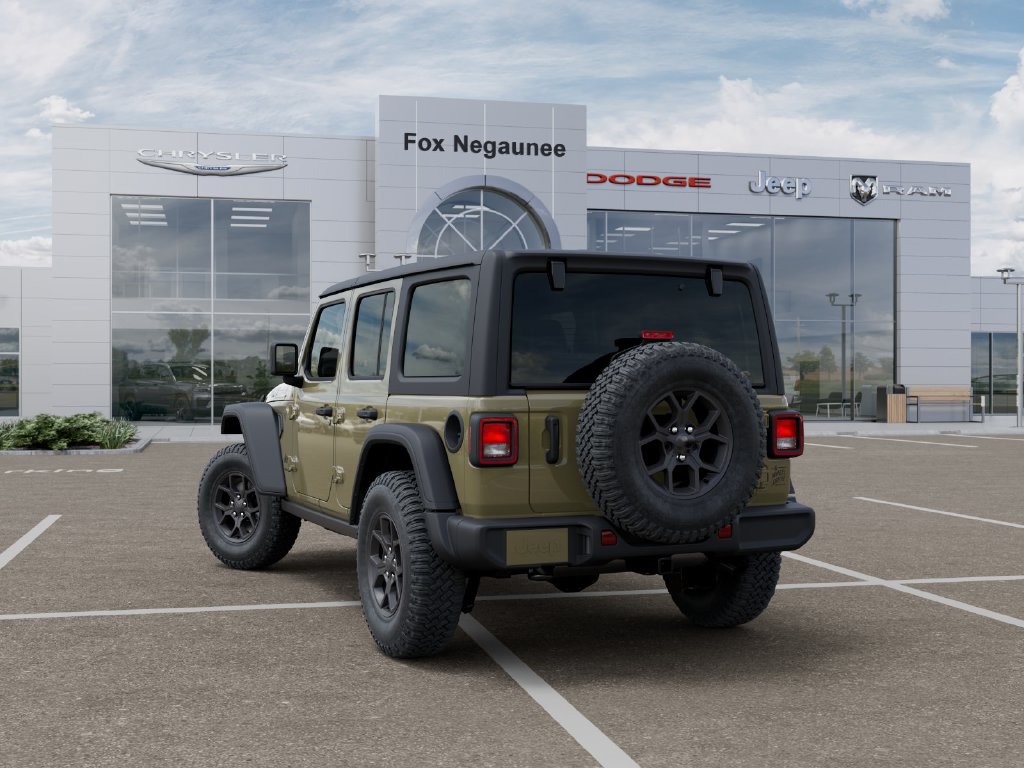 New 2027 Jeep Wrangler 4-DOOR WILLYS Sport Utility