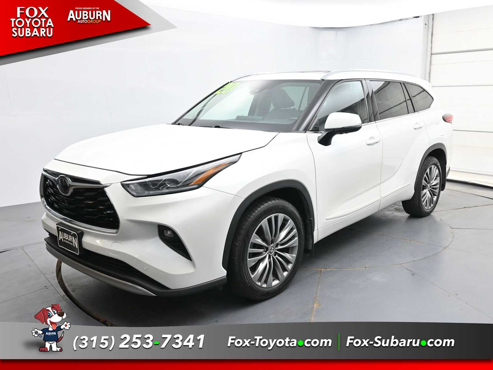 Used 2020 Toyota Highlander Platinum AWD (Natl)