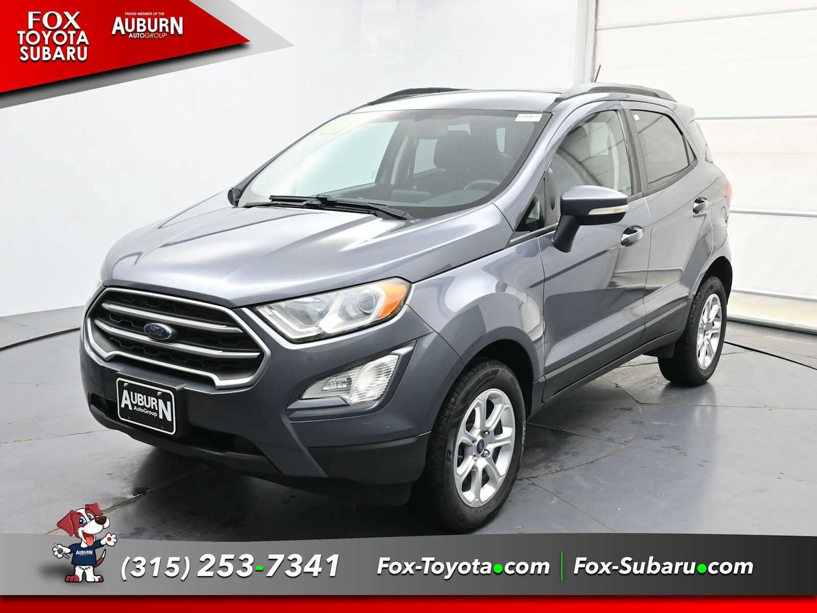 Used 2018 Ford Ecosport SE with VIN MAJ6P1UL4JC193520 for sale in Auburn, NY