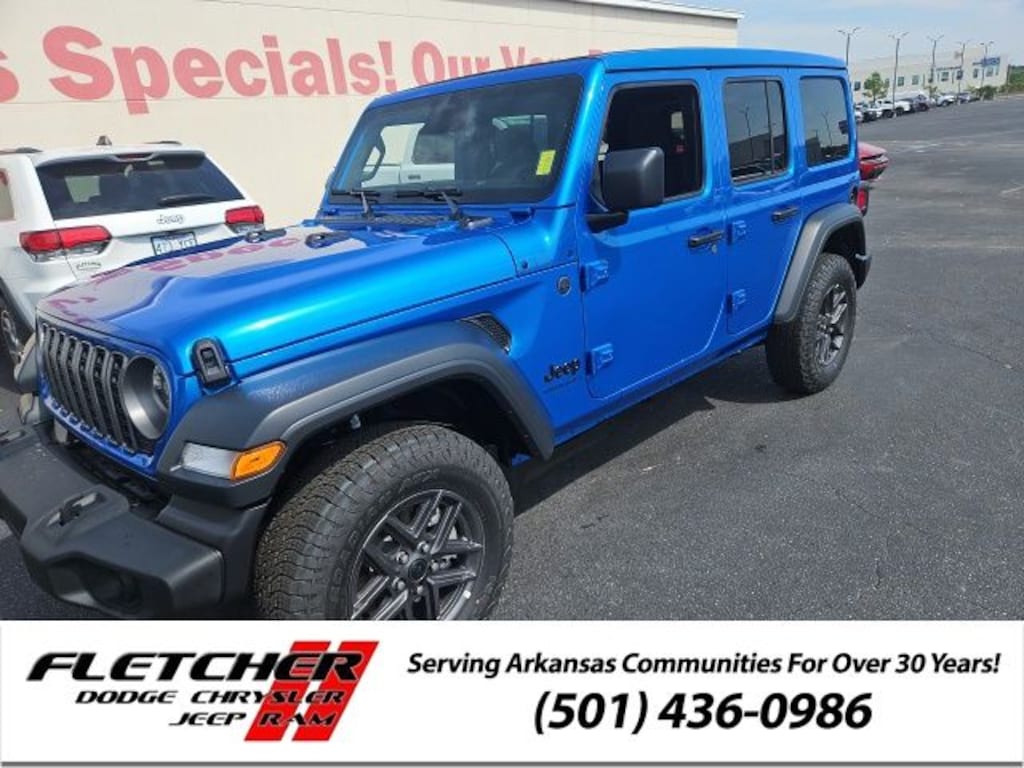 New 2026 Jeep Wrangler 4-DOOR SPORT S Sport Utility