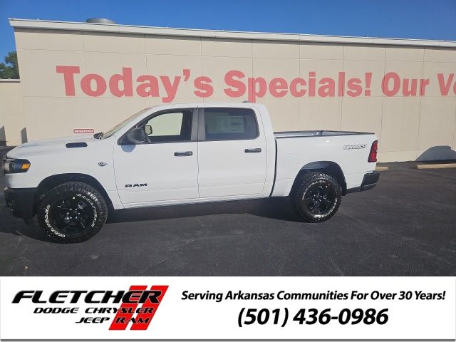 New 2026 Ram 1500 WARLOCK CREW CAB 4X4 5'7 BOX Pickup