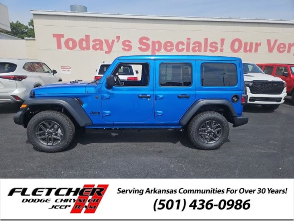 New 2026 Jeep Wrangler 4-DOOR SPORT S Sport Utility