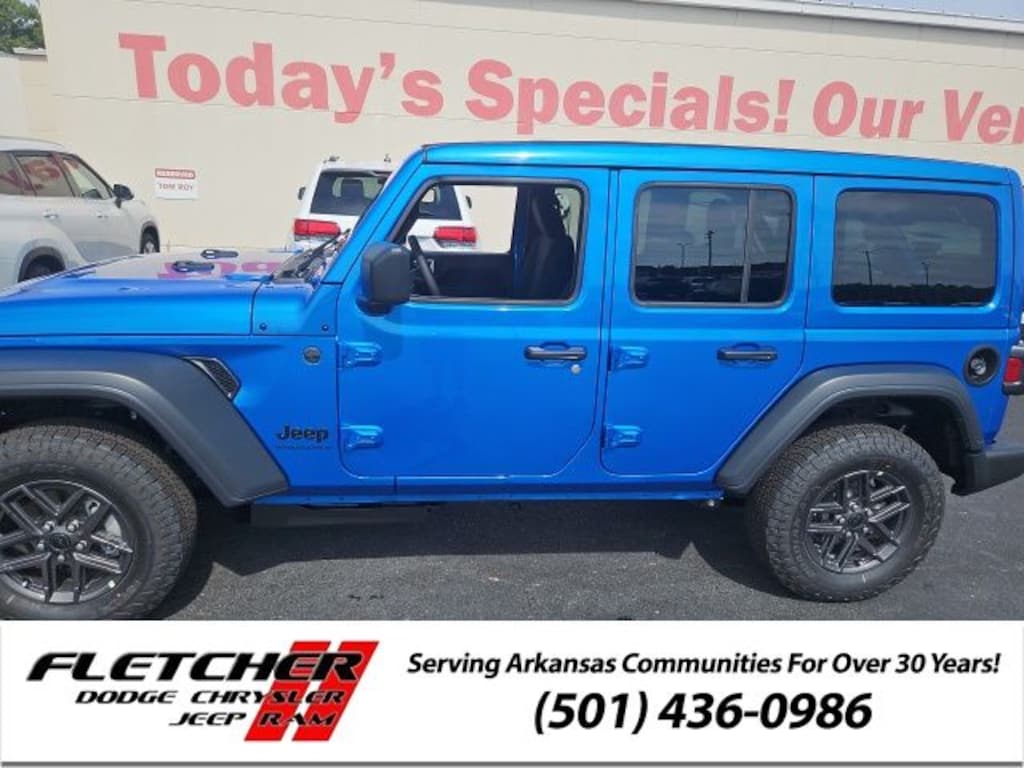 New 2026 Jeep Wrangler 4-DOOR SPORT S Sport Utility