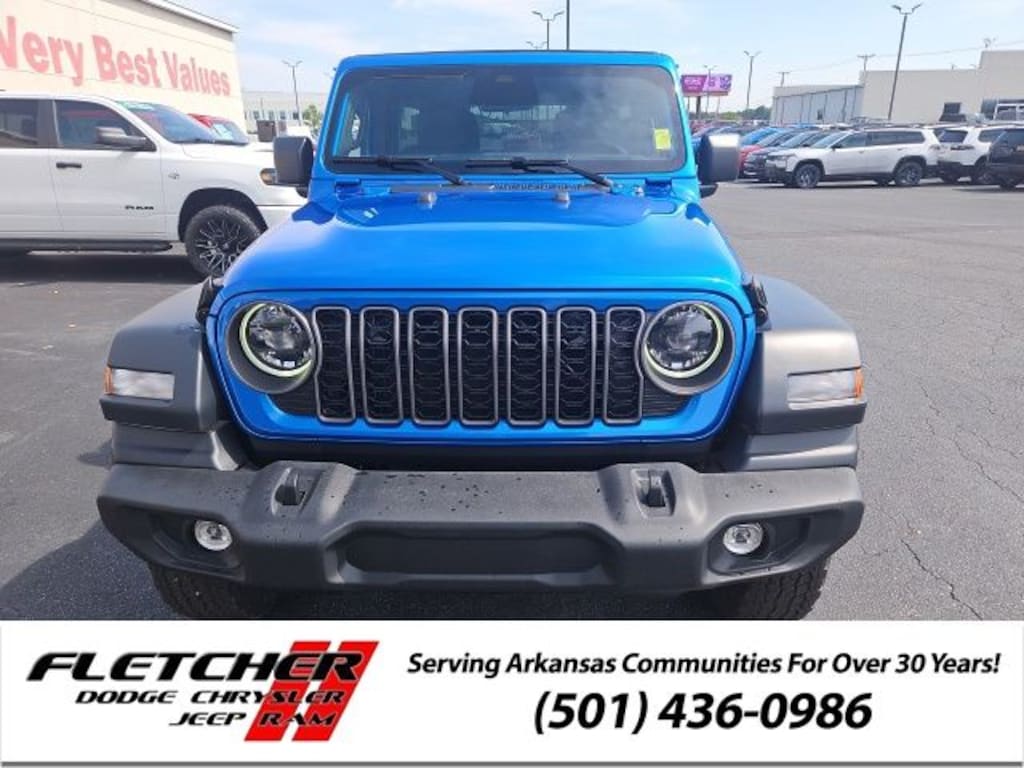 New 2026 Jeep Wrangler 4-DOOR SPORT S Sport Utility