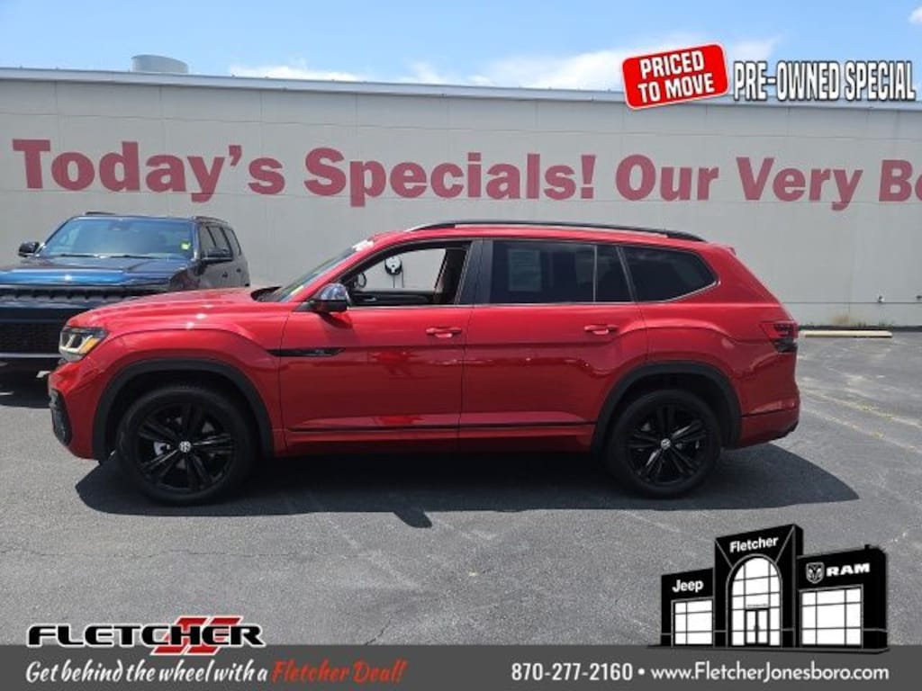 Certified 2023 Volkswagen Atlas 3.6L V6 SEL R-Line SUV