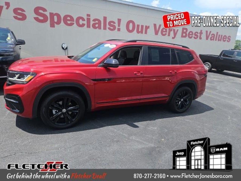 Certified 2023 Volkswagen Atlas 3.6L V6 SEL R-Line SUV