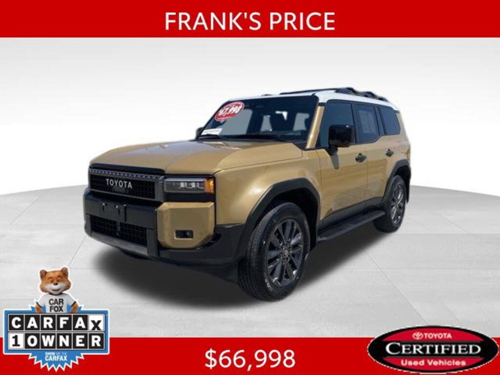 Certified 2025 Toyota Land Cruiser Base SUV
