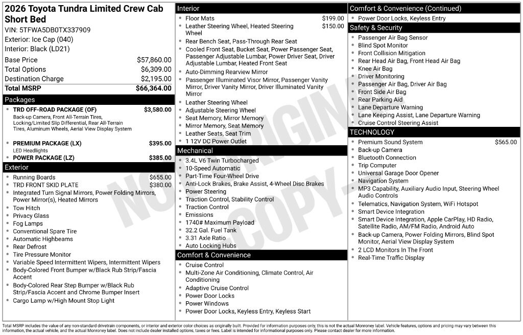 2026 Toyota Tundra Limited - Photo 22