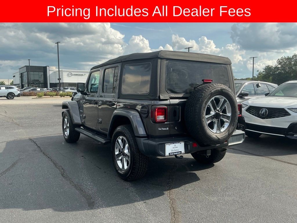 Used 2018 Jeep Wrangler Unlimited Sahara 4x4 SUV