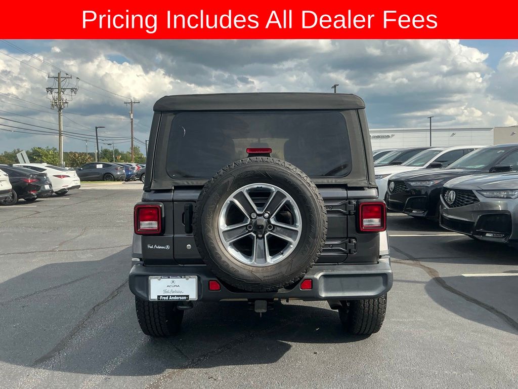 Used 2018 Jeep Wrangler Unlimited Sahara 4x4 SUV