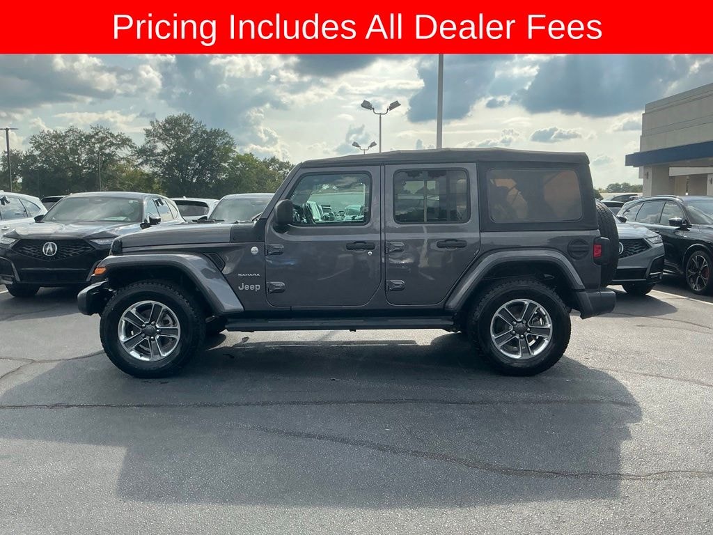 Used 2018 Jeep Wrangler Unlimited Sahara 4x4 SUV