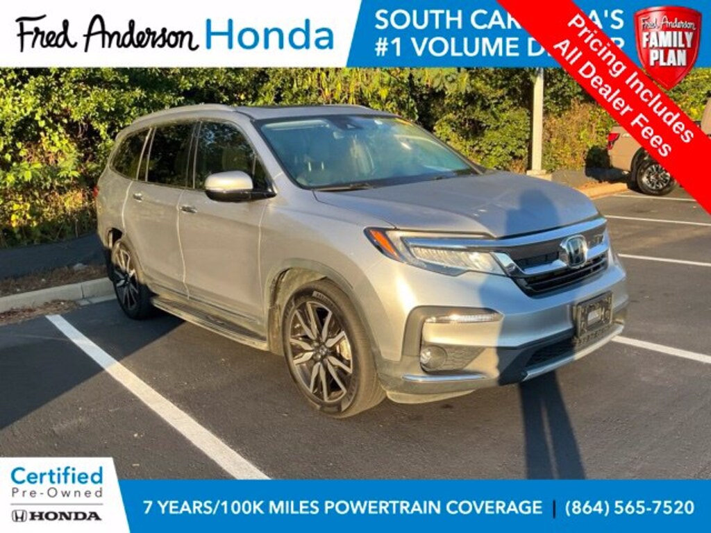 Certified 2022 Honda Pilot Touring 7 Passenger SUV