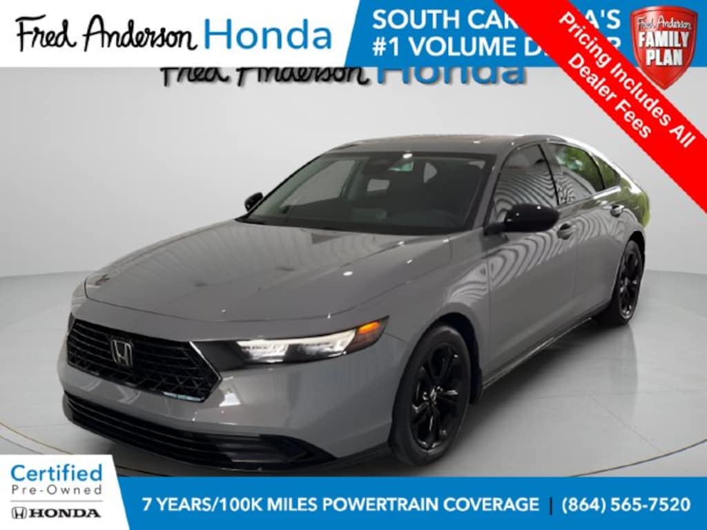Certified 2025 Honda Accord SE Sedan