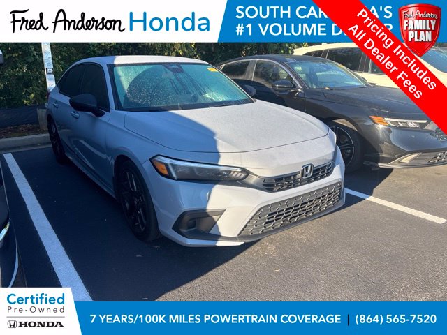 Certified 2024 Honda Civic Sport Sedan