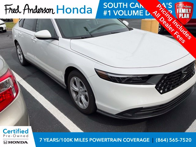 Certified 2026 Honda Accord LX Sedan