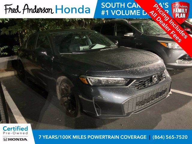 Certified 2025 Honda Civic Sport Sedan