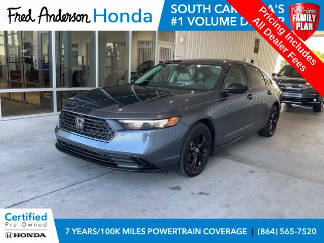 Certified 2025 Honda Accord SE Sedan