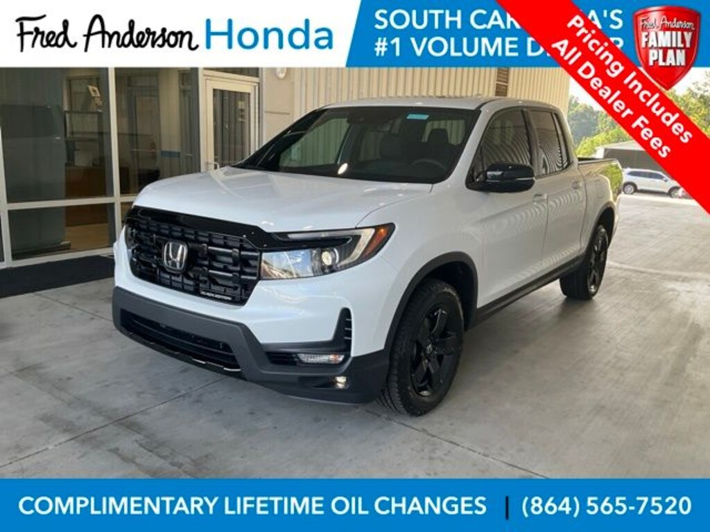 New 2026 Honda Ridgeline Black Edition Truck Crew Cab