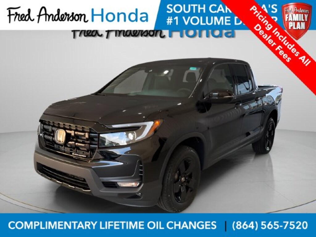 New 2026 Honda Ridgeline Black Edition Truck Crew Cab