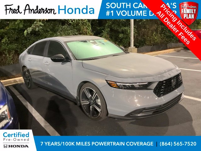 Certified 2025 Honda Accord Hybrid Sport Sedan