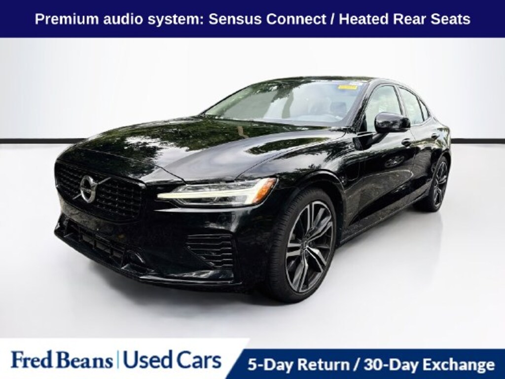Used 2022 Volvo S60 Recharge Plug-In Hybrid T8 R-Design Expression Extended Range Sedan