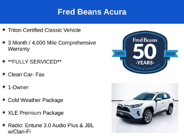 Used 2019 Toyota RAV4 XLE Premium SUV
