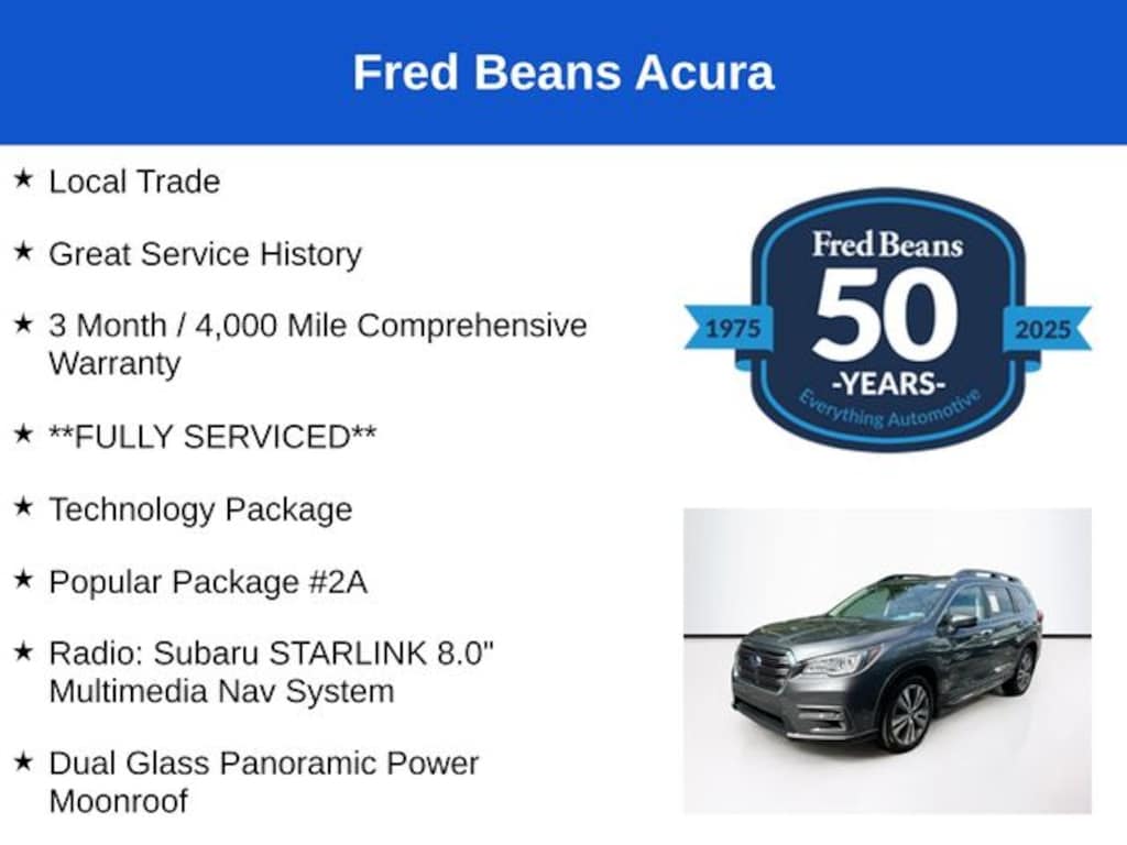 Used 2020 Subaru Ascent Limited SUV