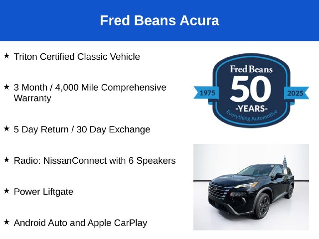 Used 2025 Nissan Rogue SV SUV
