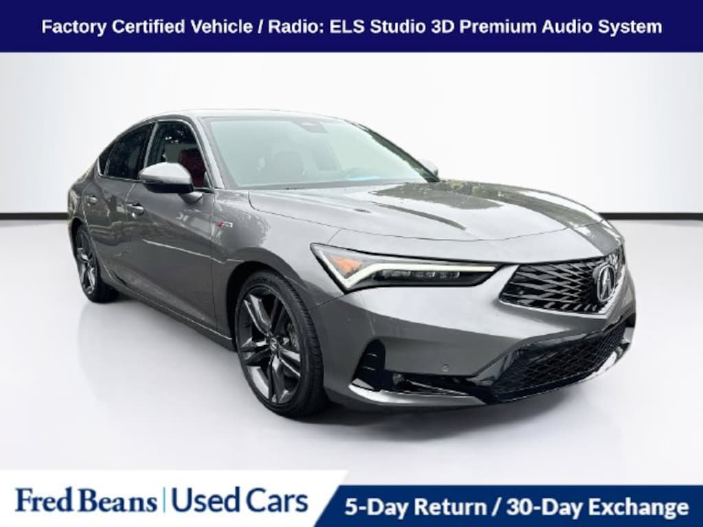 Certified 2025 Acura Integra A-Spec Tech Package Hatchback