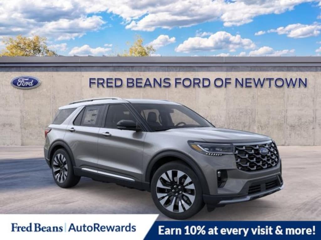 New 2026 Ford Explorer Platinum SUV