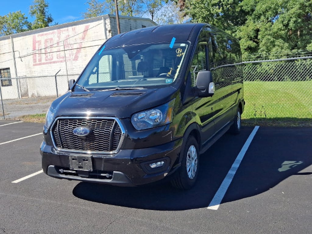 Certified 2024 Ford Transit-350 XLT Wagon Medium Roof Van
