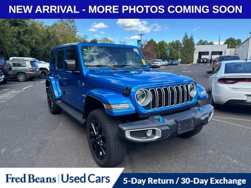 Used 2024 Jeep Wrangler 4xe Sahara 4xe SUV