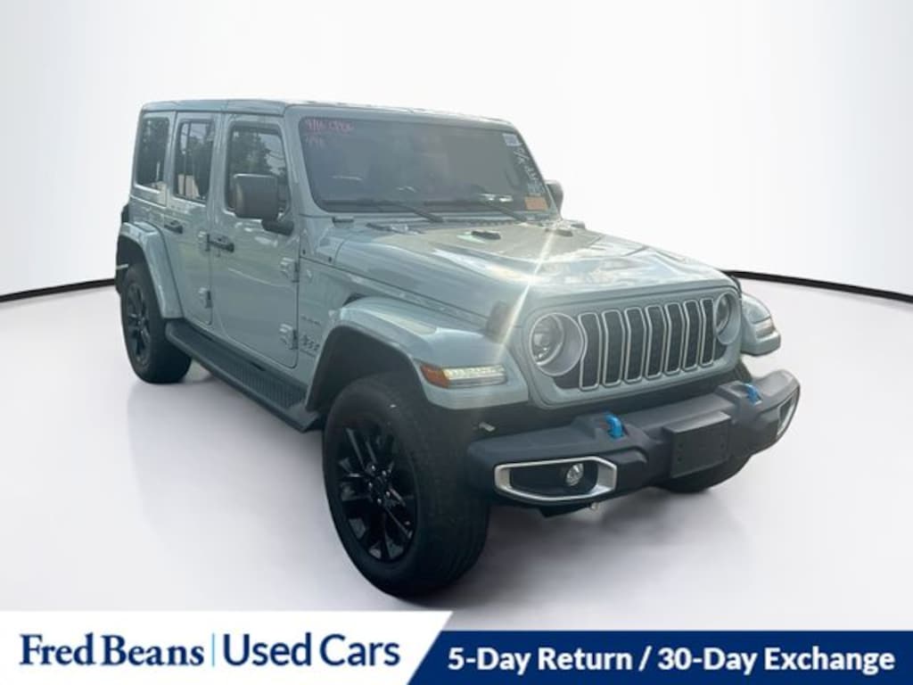 Used 2024 Jeep Wrangler 4xe Sahara 4xe SUV
