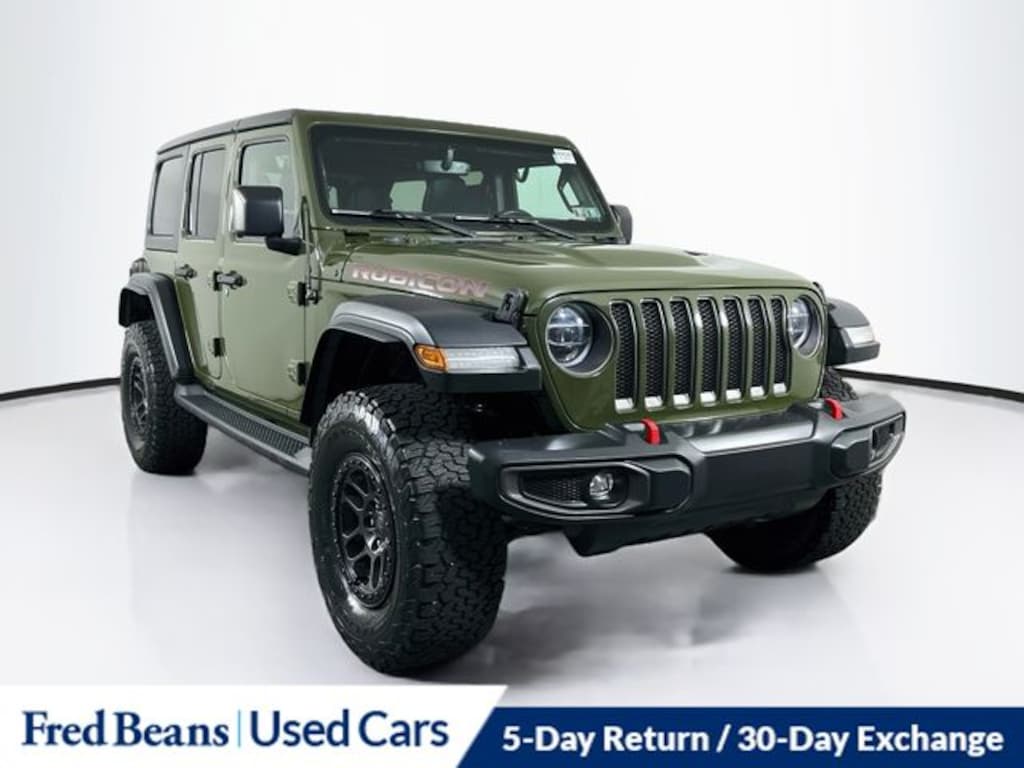 Certified 2021 Jeep Wrangler Unlimited Rubicon SUV