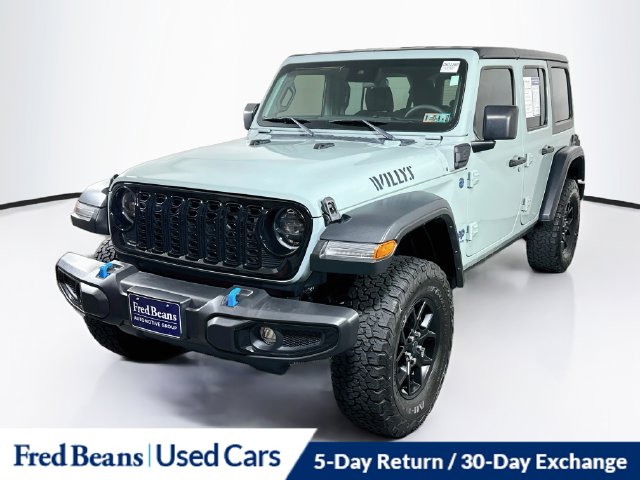 Used 2024 Jeep Wrangler Willys 4xe SUV