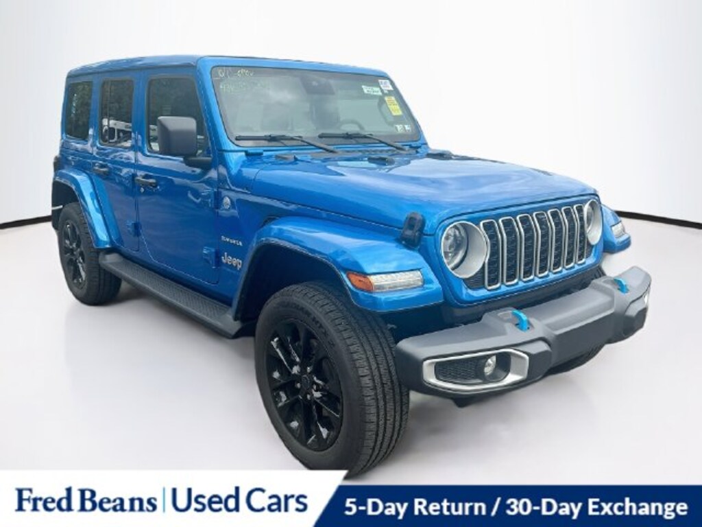 Used 2024 Jeep Wrangler 4xe Sahara 4xe SUV