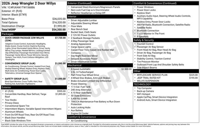 2026 Jeep Wrangler 2-Door Willys - Photo 11