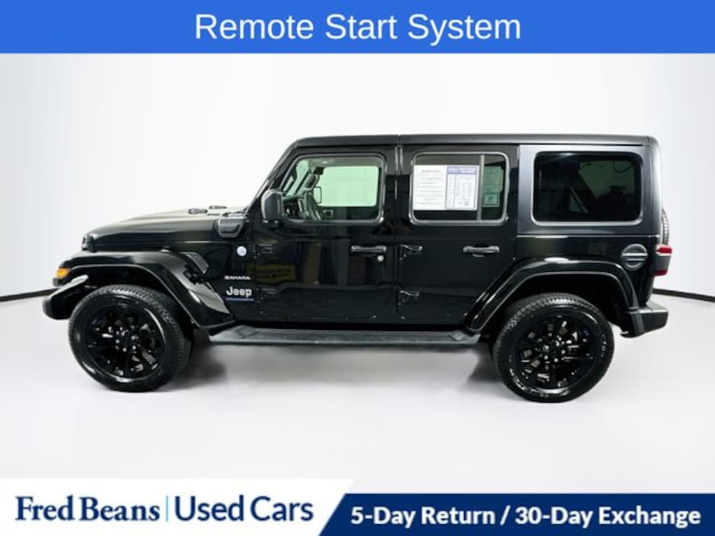 Used 2023 Jeep Wrangler Sahara 4xe SUV