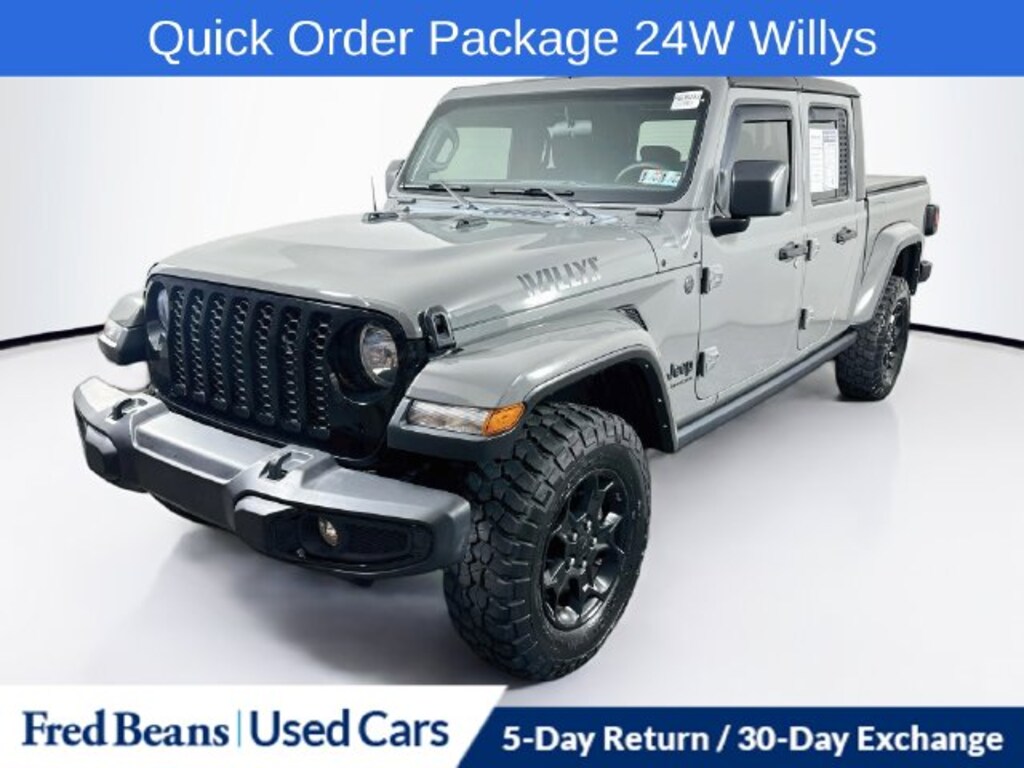 Used 2023 Jeep Gladiator Willys Truck Crew Cab