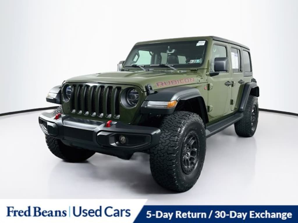 Certified 2021 Jeep Wrangler Unlimited Rubicon SUV