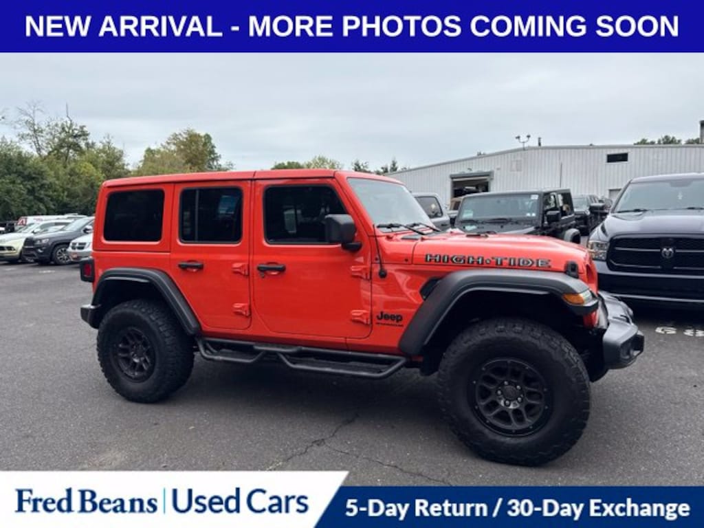 Certified 2023 Jeep Wrangler High Tide SUV