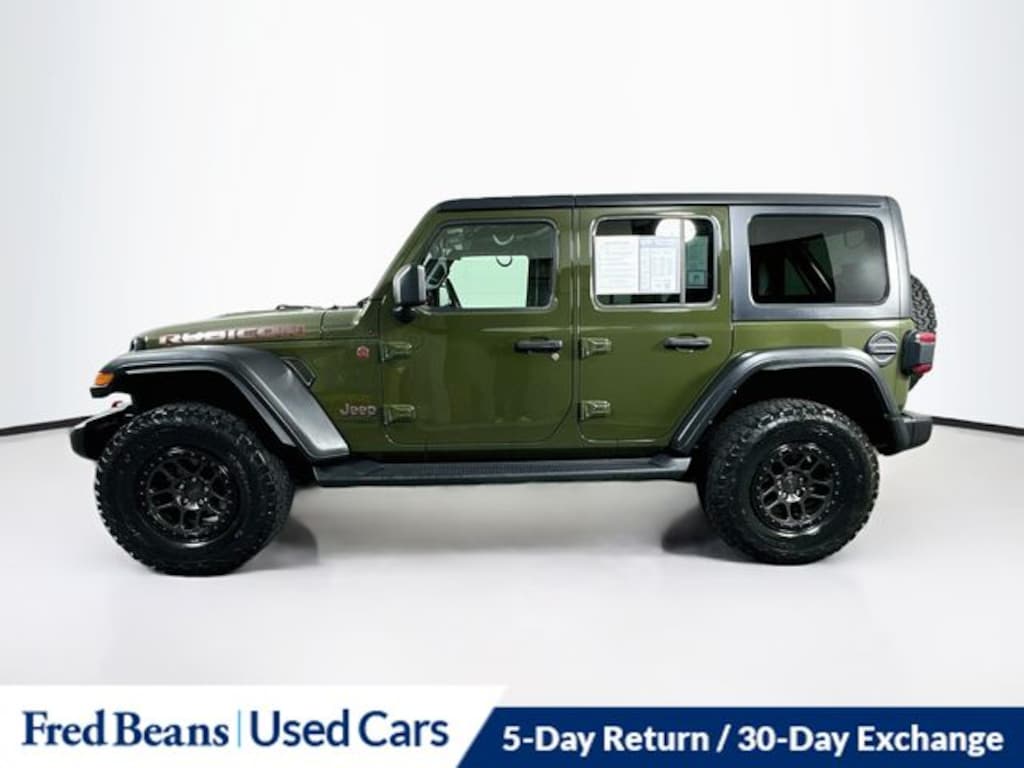 Certified 2021 Jeep Wrangler Unlimited Rubicon SUV