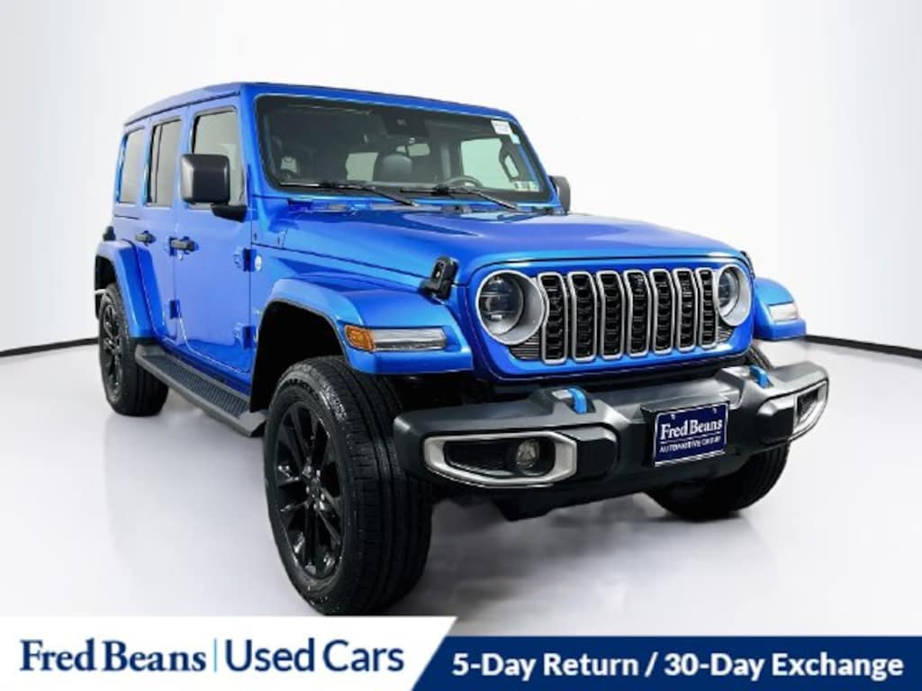 Used 2024 Jeep Wrangler Sahara 4xe SUV