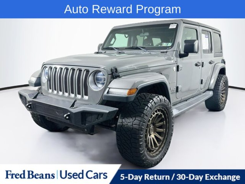 Used 2019 Jeep Wrangler Unlimited Sahara SUV