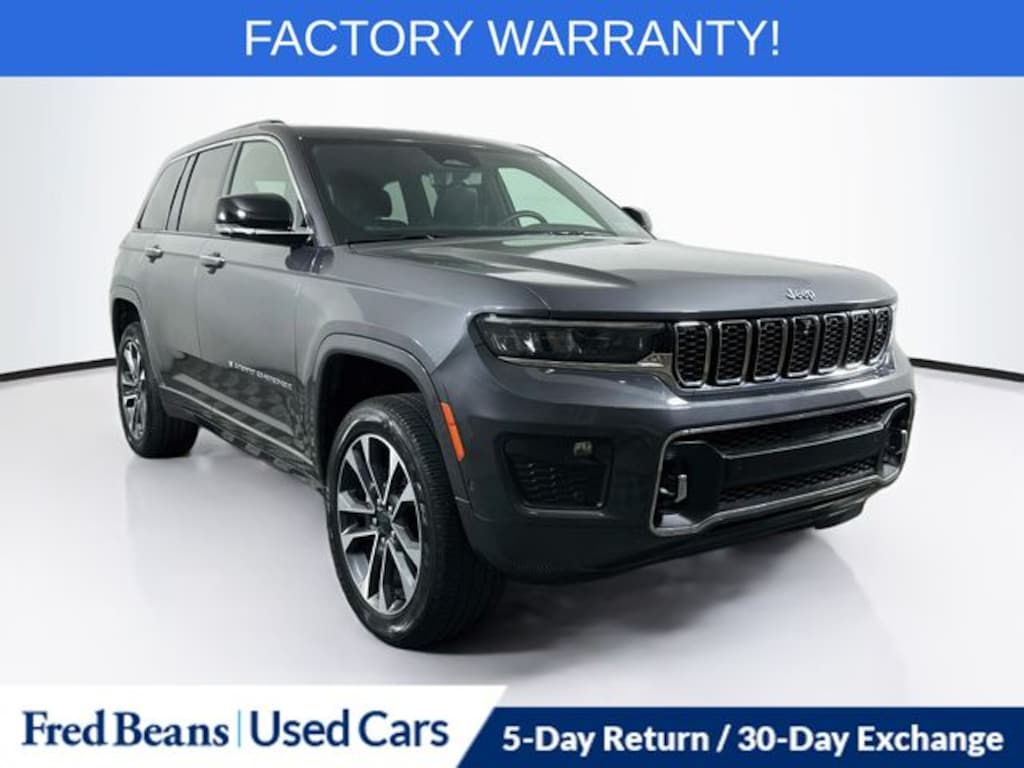Certified 2022 Jeep Grand Cherokee Overland SUV