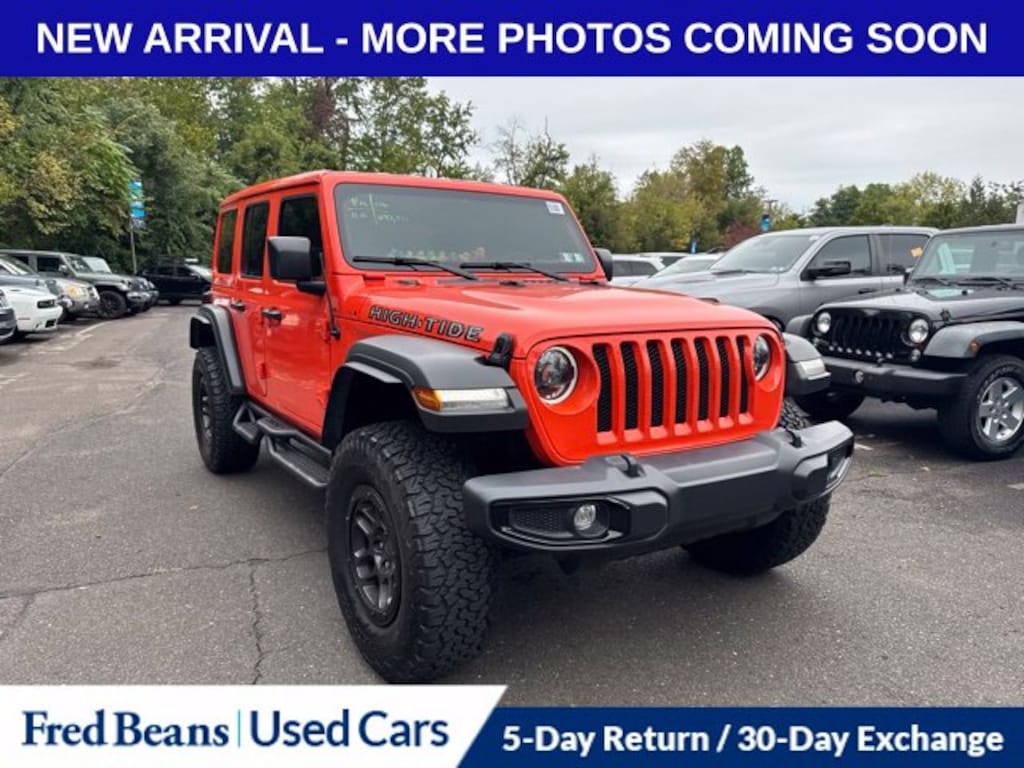 Certified 2023 Jeep Wrangler High Tide SUV